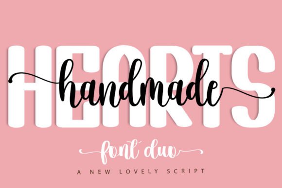 Hearts Handmade Font - Featured Image