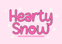 Hearty Snow Font - Featured Image