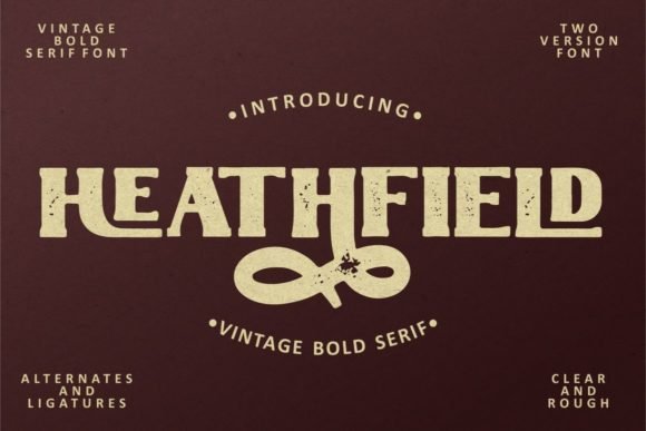 Heathfield Font - Featured Image