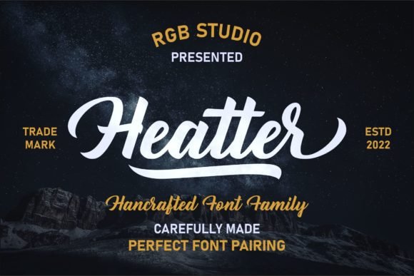 Heatter Font - Featured Image