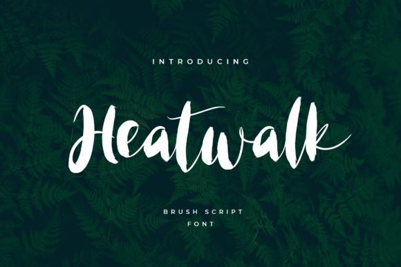 Heatwalk Font - Featured Image