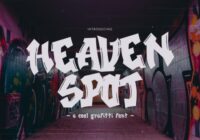 Heaven Spot Font - Featured Image