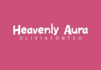 Heavenly Aura Font - Featured Image