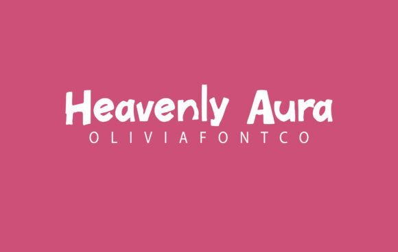 Heavenly Aura Font - Featured Image