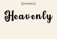 Heavenly Threads Font - Featured Image