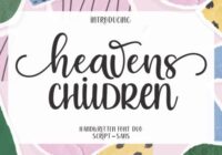 Heavens Children Duo Font - Featured Image