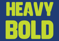 Heavy Bold Font - Featured Image