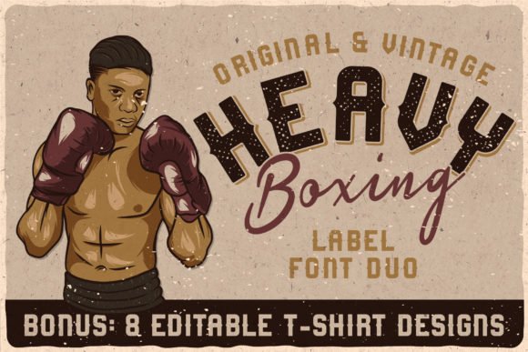 Heavy Boxing Font - Featured Image