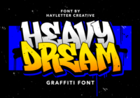 Heavy Dream Font - Featured Image