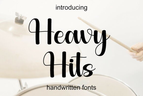 Heavy Hits Font - Featured Image