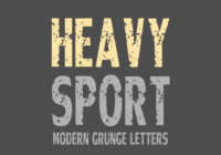 Heavy Sport Font - Featured Image