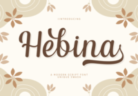 Hebina Font - Featured Image