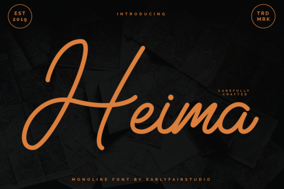 Heima Font - Featured Image