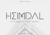 Heimdal Font - Featured Image