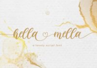 Hella Mella Font - Featured Image