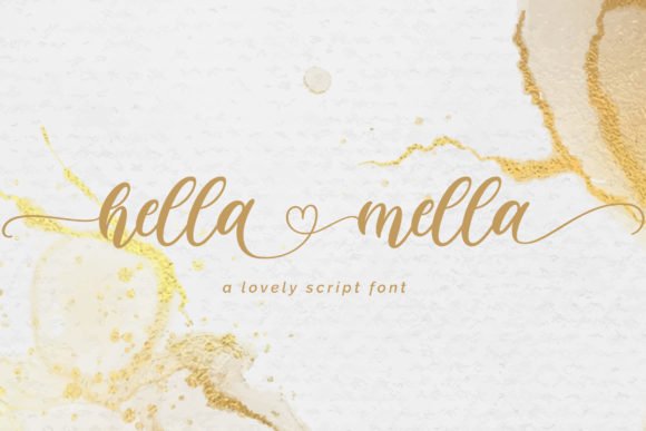 Hella Mella Font - Featured Image