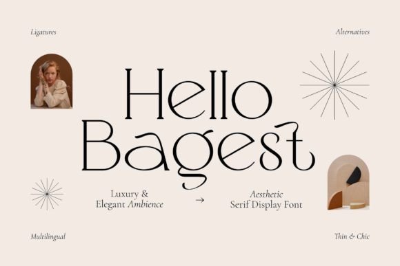 Hello Bagest Font - Featured Image