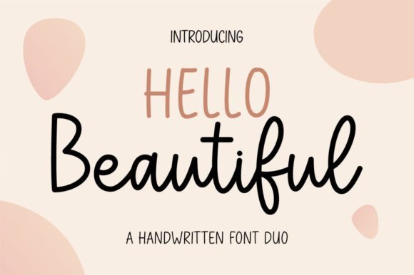 Hello Beautiful Font - Featured Image