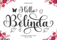 Hello Belinda Font - Featured Image