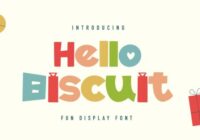 Hello Biscuit Font - Featured Image