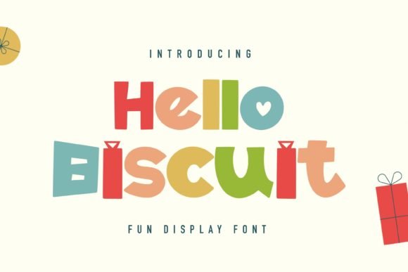 Hello Biscuit Font - Featured Image