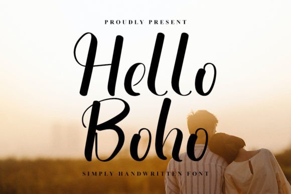 Hello Boho Font - Featured Image