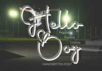 Hello Boy Font - Featured Image