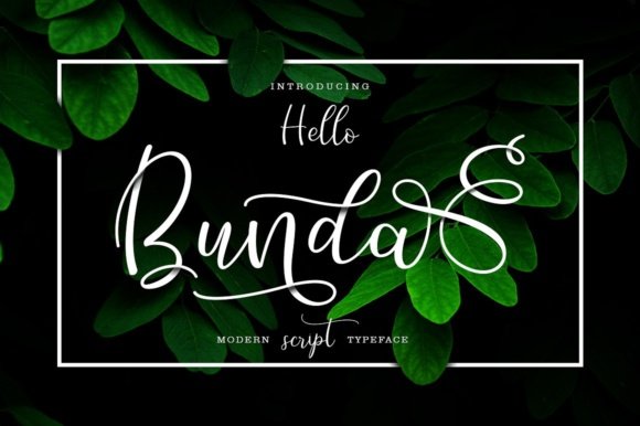 Hello Bunda Font - Featured Image