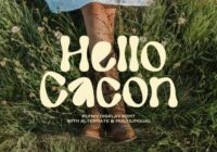 Hello Cacon Font - Featured Image