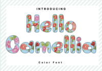 Hello Camellia Font - Featured Image