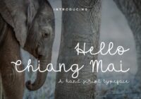 Hello Chiang Mai Font - Featured Image