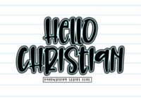 Hello Christian Font - Featured Image