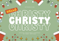 Hello Christy Font - Featured Image