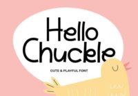 Hello Chuckle Font - Featured Image