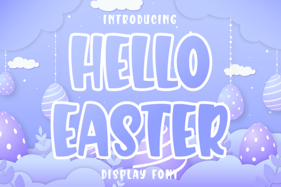 Hello Easter Font - Featured Image
