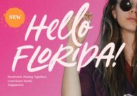 Hello Florida Font - Featured Image