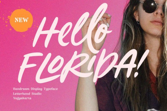 Hello Florida Font - Featured Image