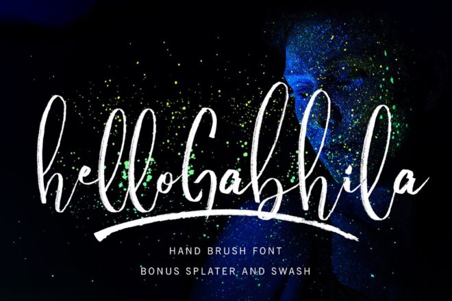 Hello Gabhila Font - Featured Image
