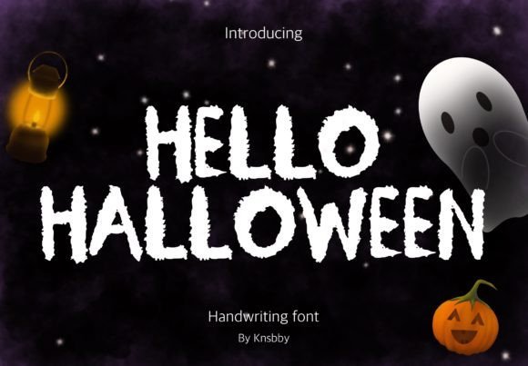 Hello Halloween Font - Featured Image