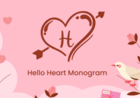 Hello Heart Monogram Font - Featured Image