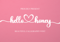 Hello Honey Font - Featured Image