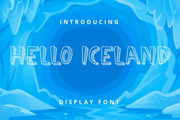 Hello Iceland Font - Featured Image
