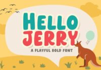 Hello Jerry Font - Featured Image