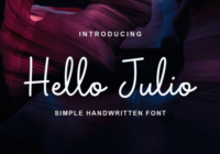 Hello Julio Font - Featured Image