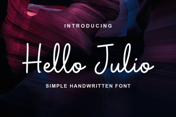 Hello Julio Font - Featured Image