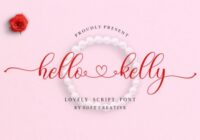 Hello Kelly Font - Featured Image