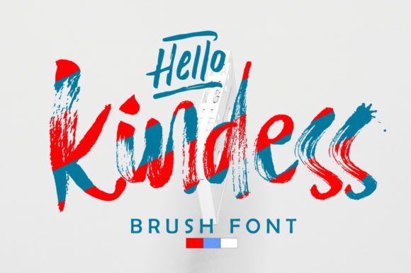 Hello Kindess Font - Featured Image