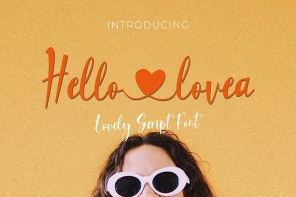 Hello Lovea Font - Featured Image