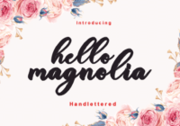 Hello Magnolia Font - Featured Image