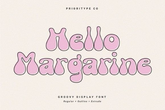 Hello Margarine Font - Featured Image